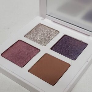 NEW Mario Glam Quads Rosy Glam Eyeshadow Palette Makeup 4 Shades Metallic‎